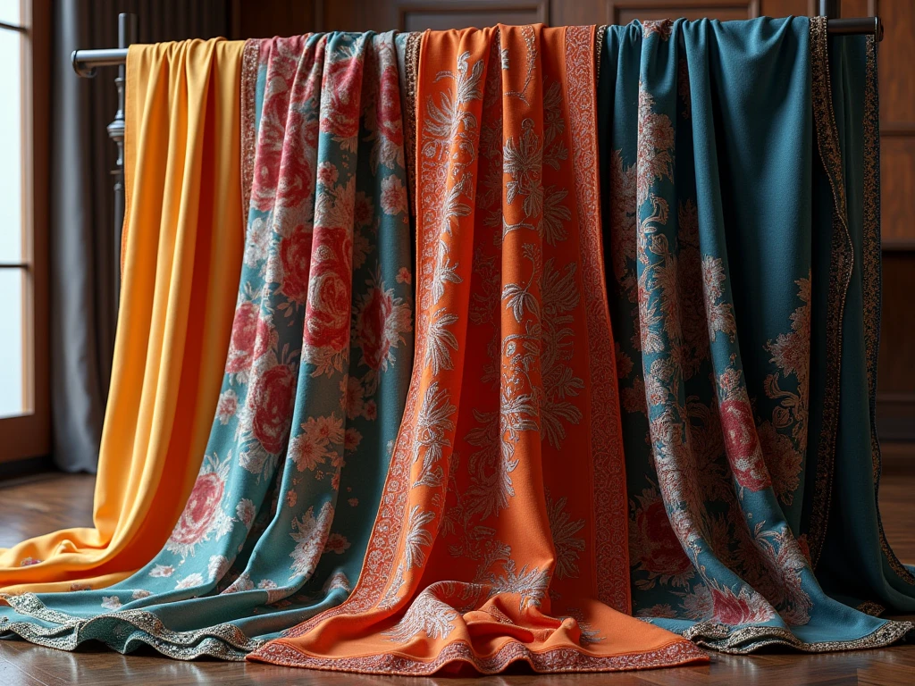 Luxurious scarf collection